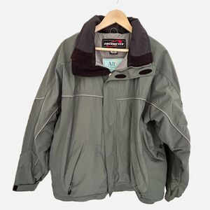 Obermyer Typhoon Coat Mens Large Stormtech Alt3 Hydroblock Seam Sealed Jacket